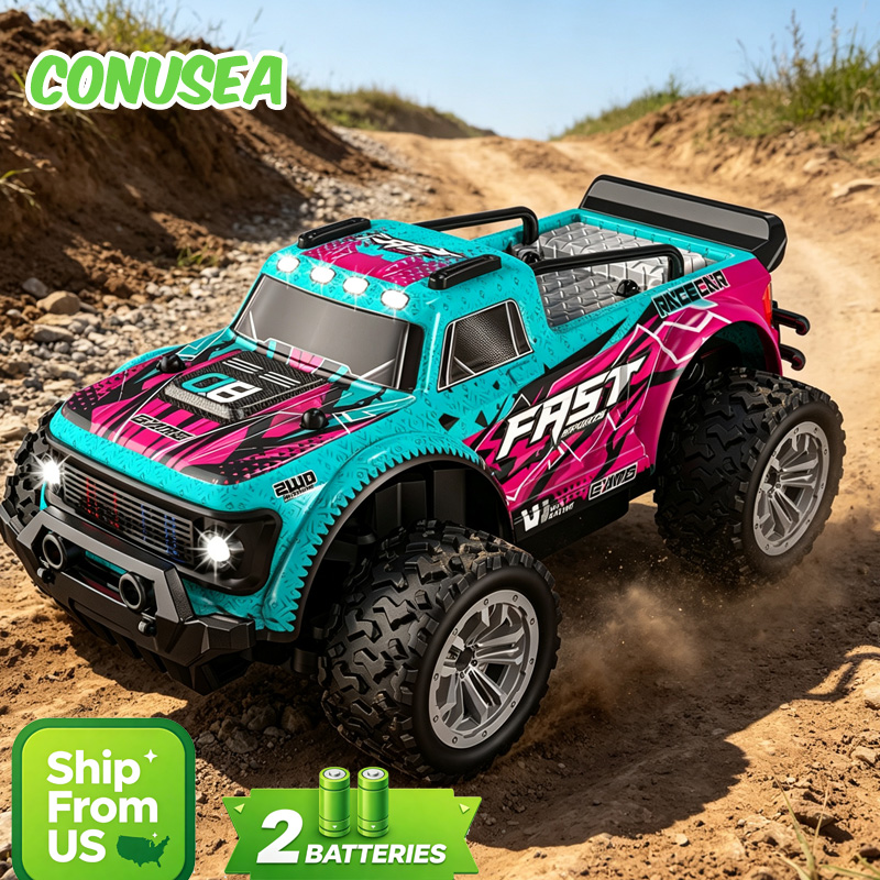 Rc Hobby Grade Truck - Carro de controlo remoto, veículo todo-o-terreno