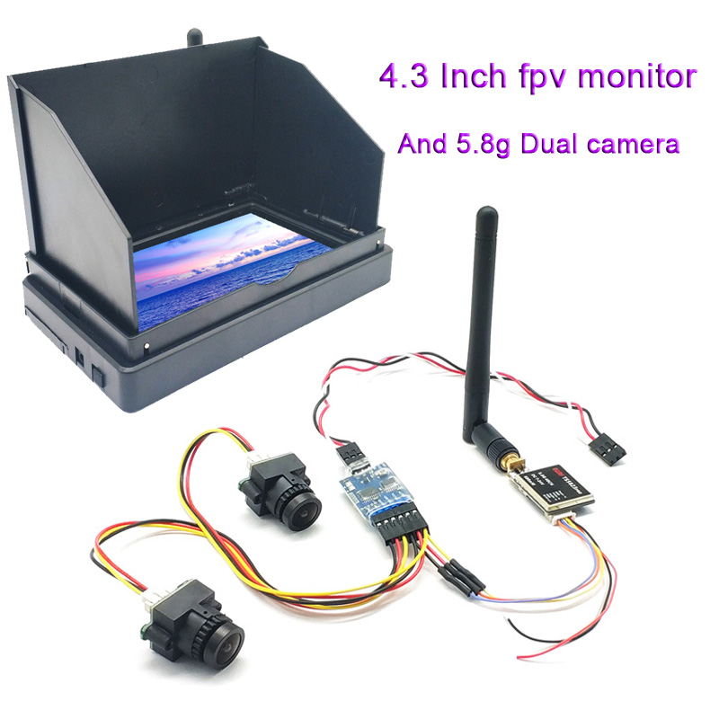 Rc Plane Hobby Zone - 5.8g 48ch 4.3 Polegada fpv monitor