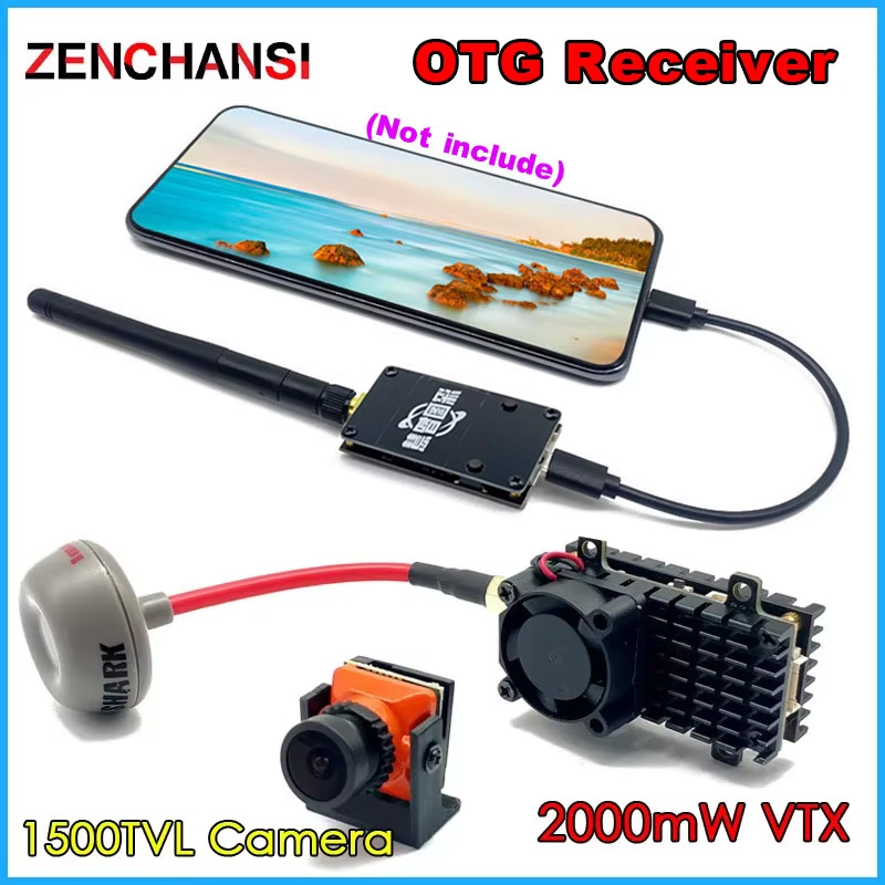 Rc Plane Hobby Zone - Transmissor sem fio fpv 5.8g 2000mw
