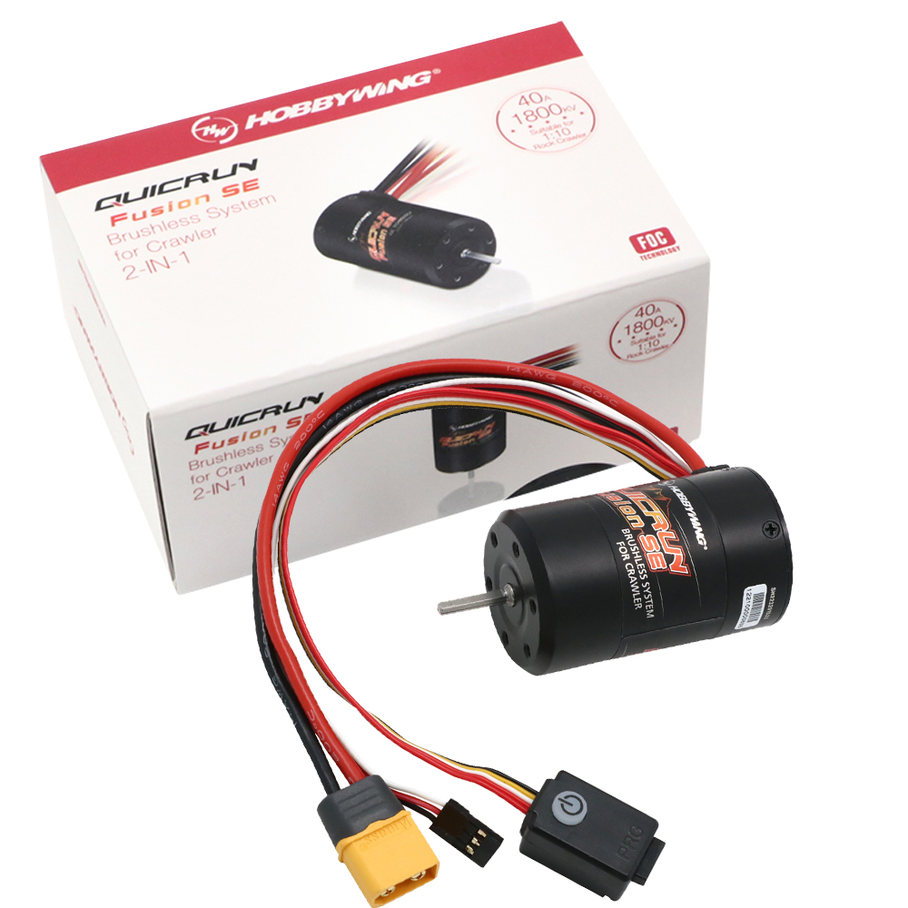 Rc Hobby Motor - Hobbywing quicrun fusion se motor sem