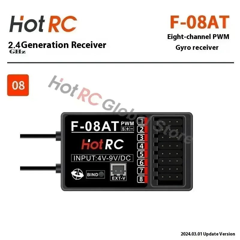 Receptor Giroscópico PWM HOTRC - Rc Hobby Shops avaliação e preço