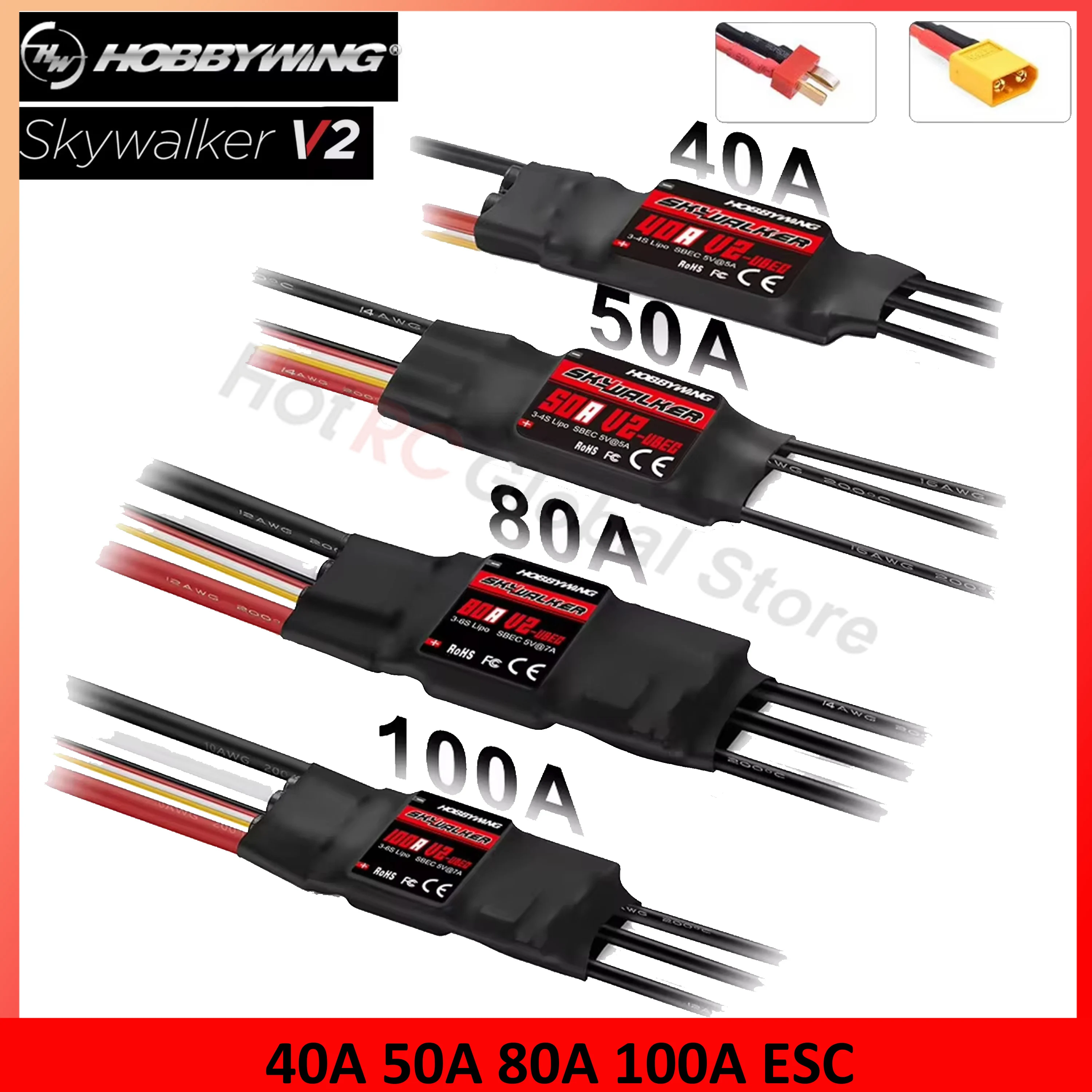 HOBBYWING-Controlador de veloc - Rc Hobby Motor avaliação e preço