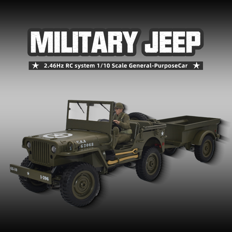 Carro RC JJRC C8815 1941 JEEP  - Rc Hobby Grade Truck avaliação e preço